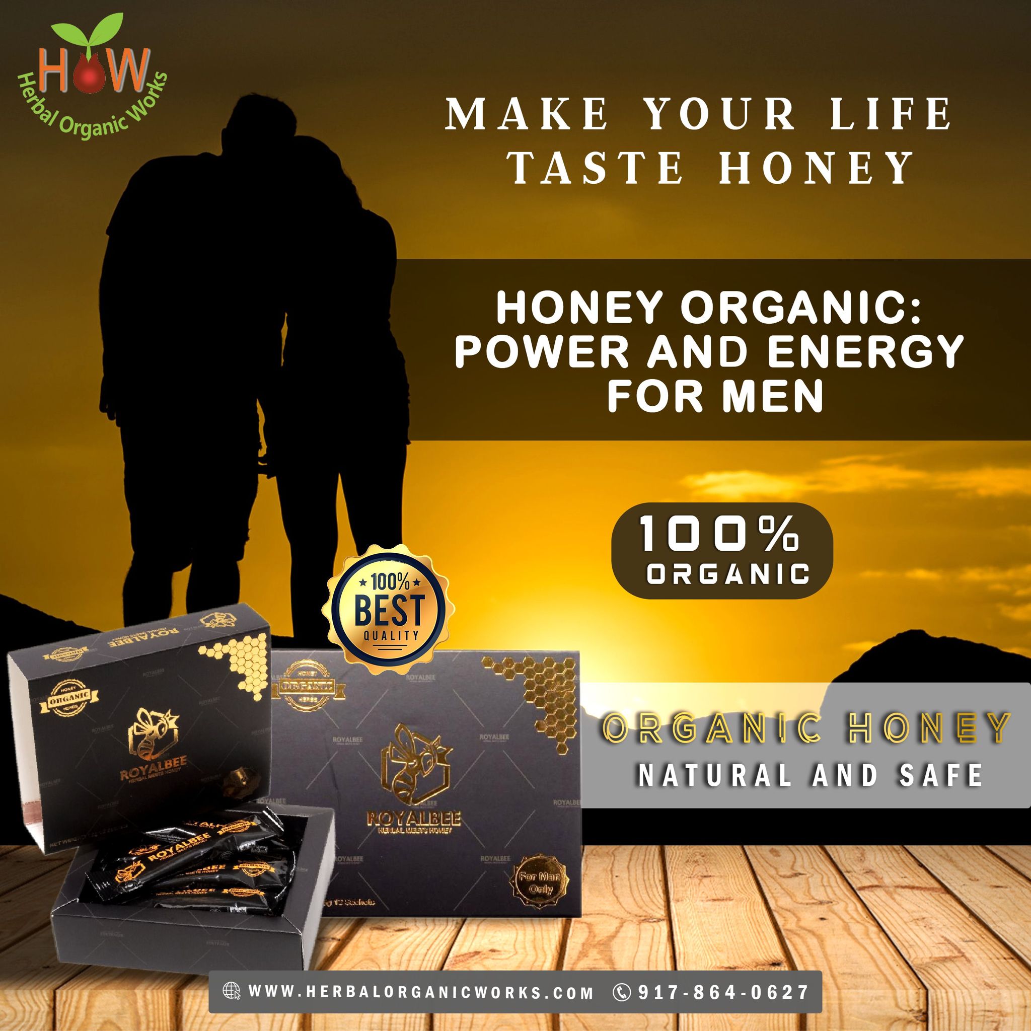 ROYAL BEE Honey Box of 12 Packets