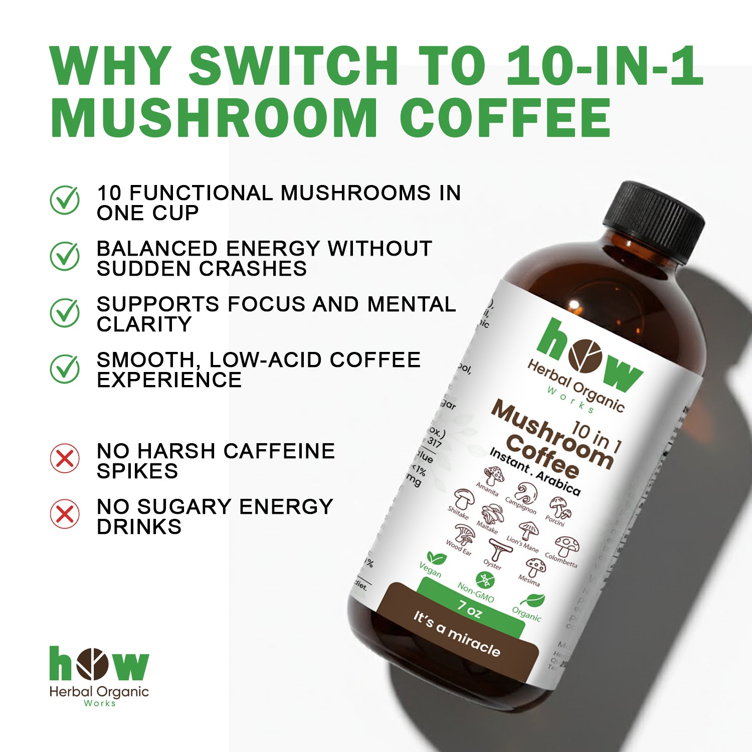 Mushroom Coffee why