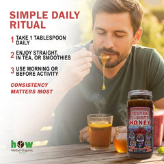 3x T-Booster Honey uses