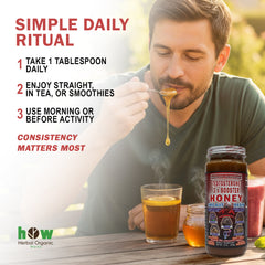 3x T-Booster Honey uses