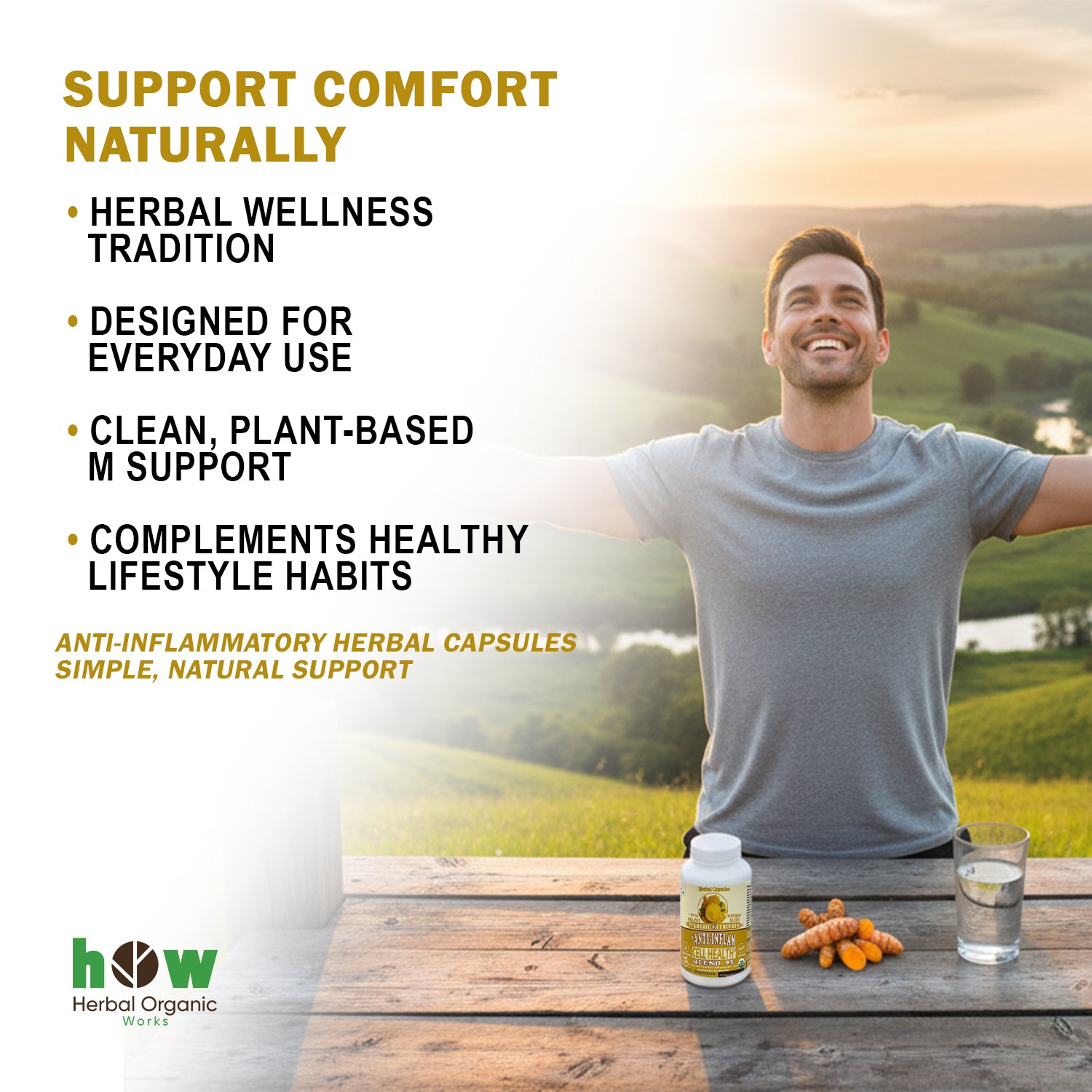 Anti-inflammatory capsule benefits