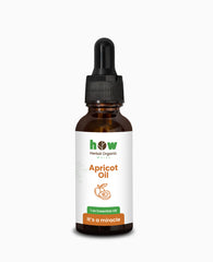 Apricot Essential Oil – Antioxidant & Vitamin E Rich Moisturizer by Herbal Organic Works | For Face, Skin & Hair