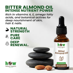 Bitter Almond Oil – Natural Care for Skin & Hair | 1 oz