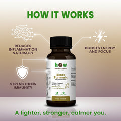 Black Turmeric –100% Natural Anti-Inflammatory & Antioxidant Supplement | 30 Capsules