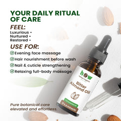 Bitter Almond Oil – Natural Care for Skin & Hair | 1 oz
