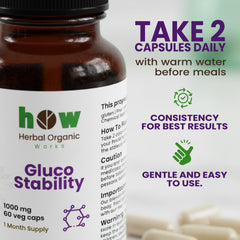 Gluco Stability Capsules | Pure Bitter Melon Extract