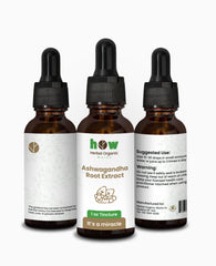 Ashwagandha Root Extract – 1 oz Glass Bottle with Dropper