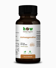 Ashwagandha Capsules – 100% Natural Stress & Anxiety Relief | Boost Energy, Focus & Wellness | 60 Capsules (1 Month Supplement)