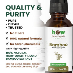 Bamboo tincture quality