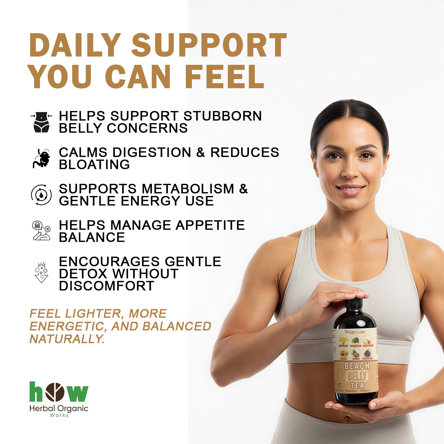 Beach belly Tea supports you