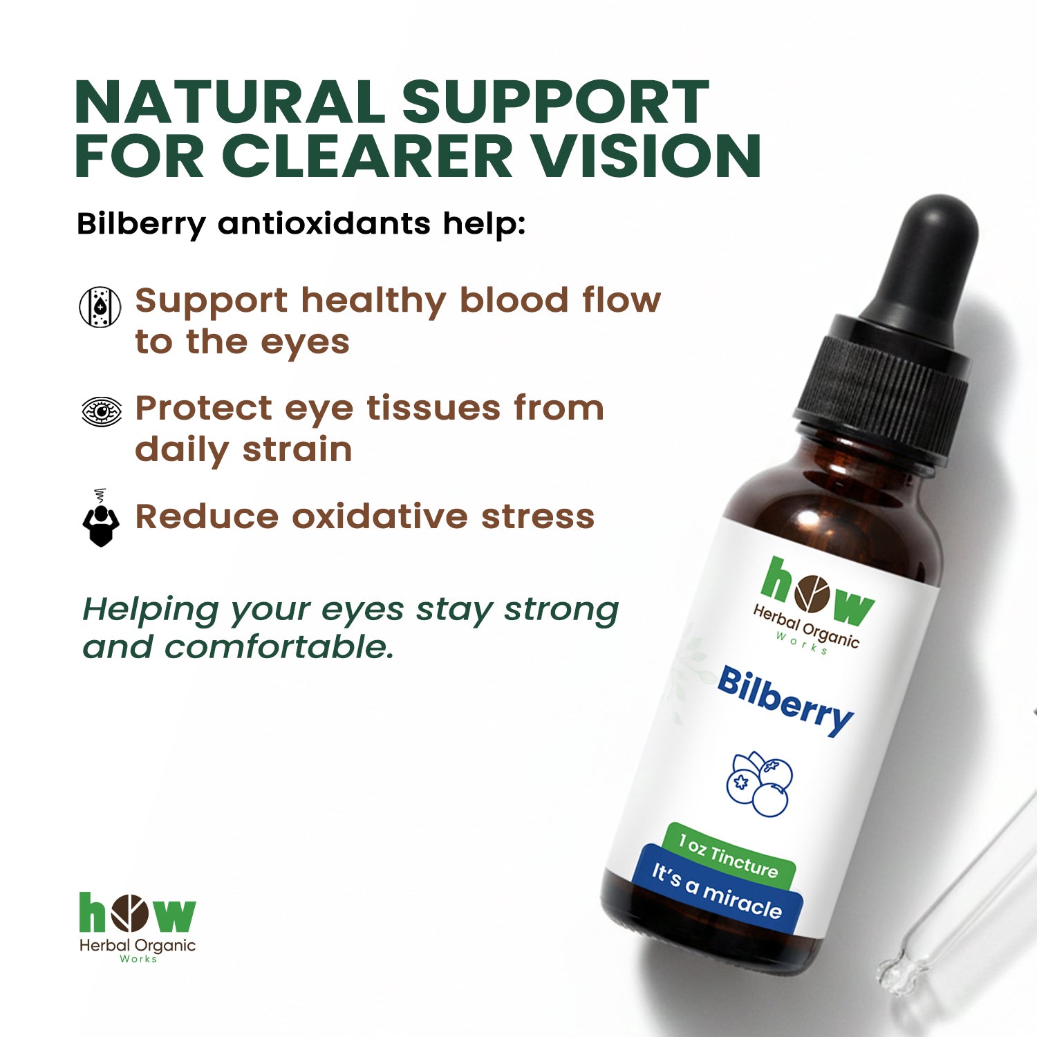 Bilberry extract works