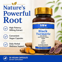 Black Turmeric Capsules Nature's Powerful Root