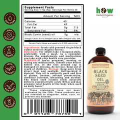 Black seed oil Nutrition Facts