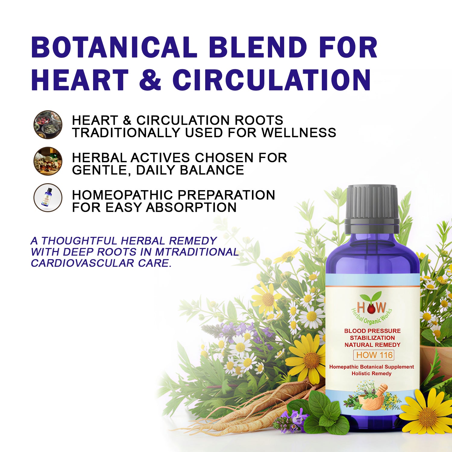 BLOOD PRESSURE STABILIZATION for heart