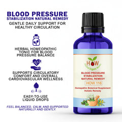 BLOOD PRESSURE STABILIZATION NATURAL REMEDY (HOW116)