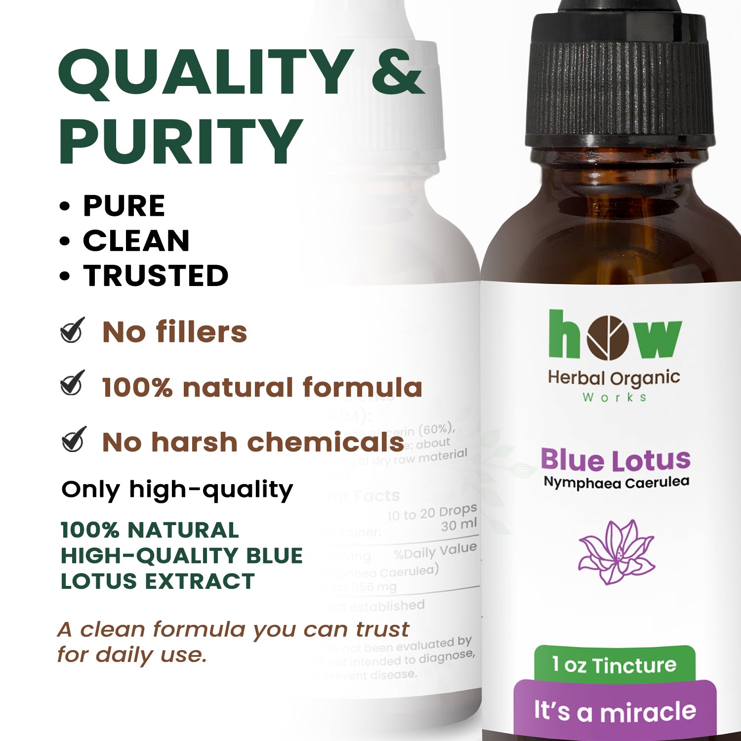 Blue Lotus Tincture quality