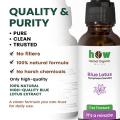 Blue Lotus Tincture quality