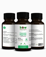 Cascara Sagrada Bark For constipation relief - 60 capsules