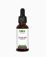Crab Oil by Herbal Organic Works – 100% Pure Andiroba Oil for Skin Healing, Massage & Hair Care
