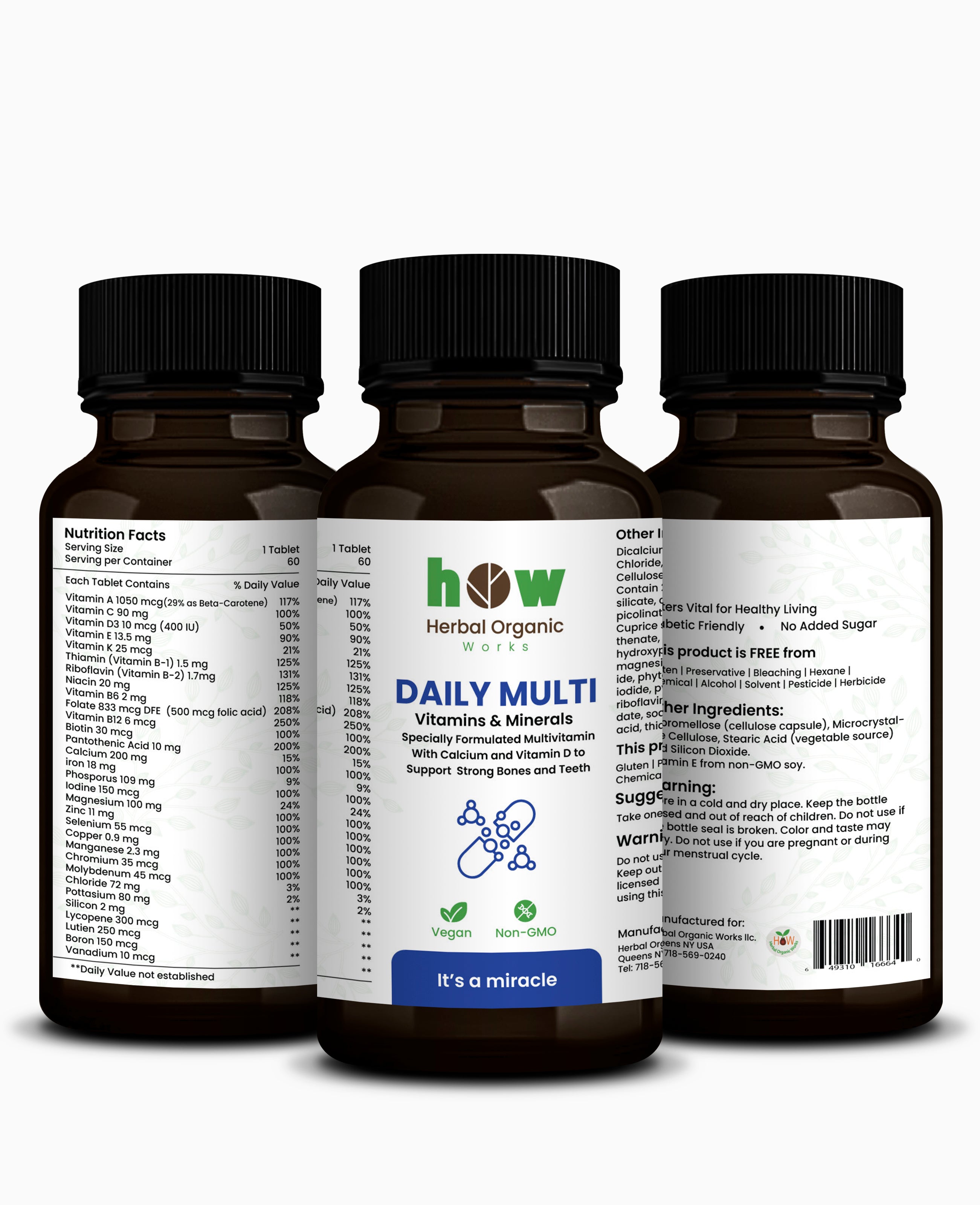 Daily Multivitamins 3