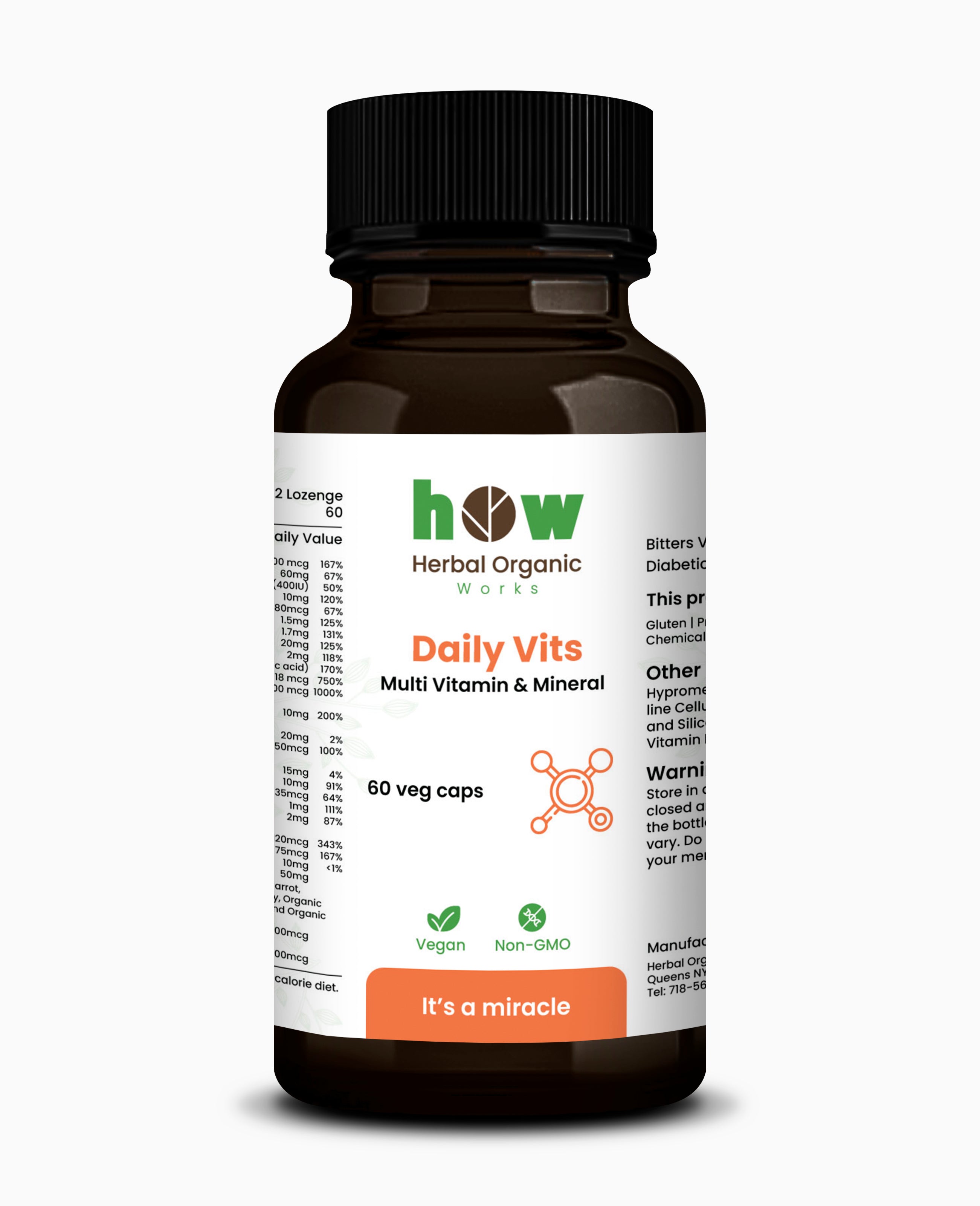 Daily vits capsules Vitamins & minerals