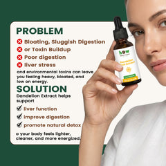 Dandelion root extract problem