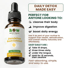 Dandelion root extract uses