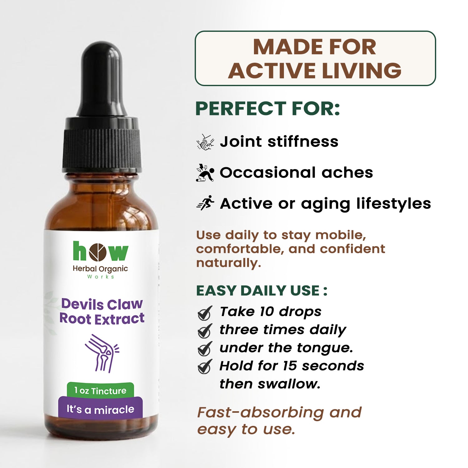 Devil's claw extract uses