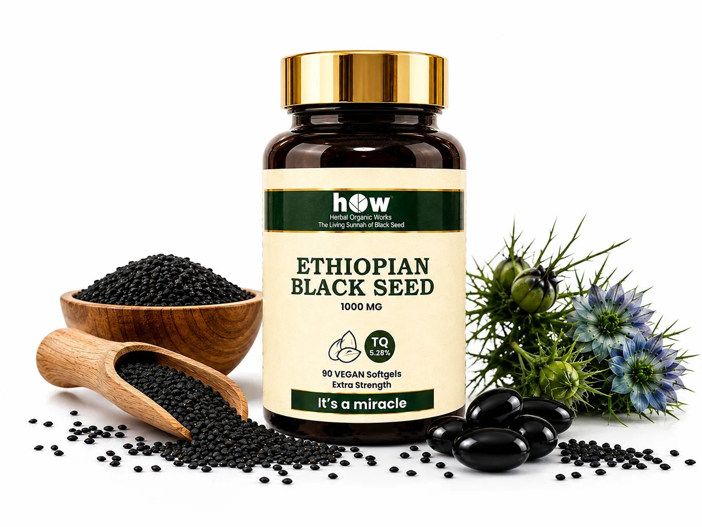 Ethiopian Black seed oil