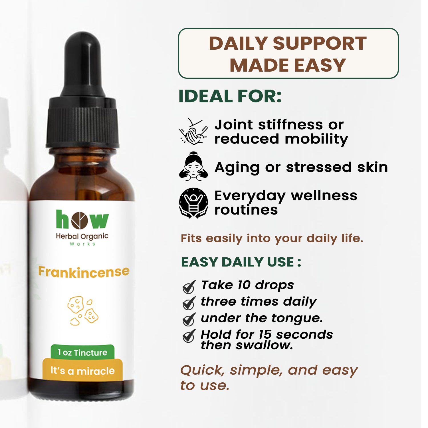 Frankincense Extract uses