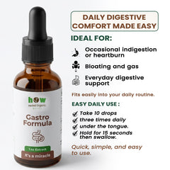 Gastro formula extract uses