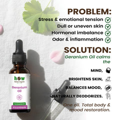 Geranium oil problems