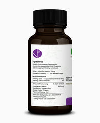 Gluco Stability Capsules – 100% Pure Bitter Melon Extract | Supports Healthy Blood Sugar, Cholesterol & Metabolic Health | 60 Capsules ( 1 Month supplement )