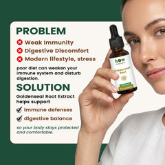 Goldenseal root extract problem