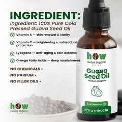 Guava seed oil ingredients