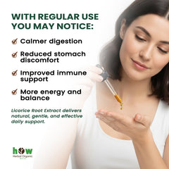 Licorice root extract benefits