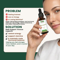 Male support Tincture problem