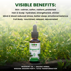 Mugwort oil benefits