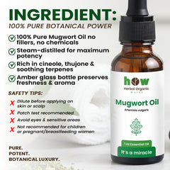 Mugwort oil ingredients