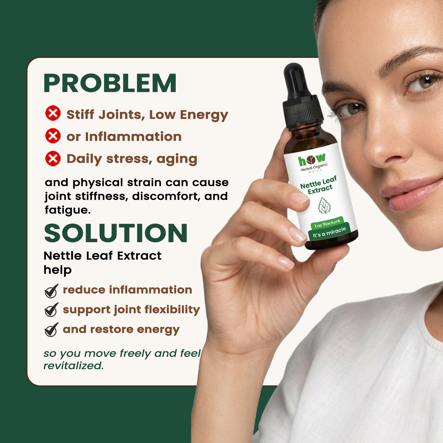 Nettle leaf extract problems