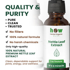 Nettle leaf extract quality