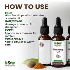 Nutmeg oil use