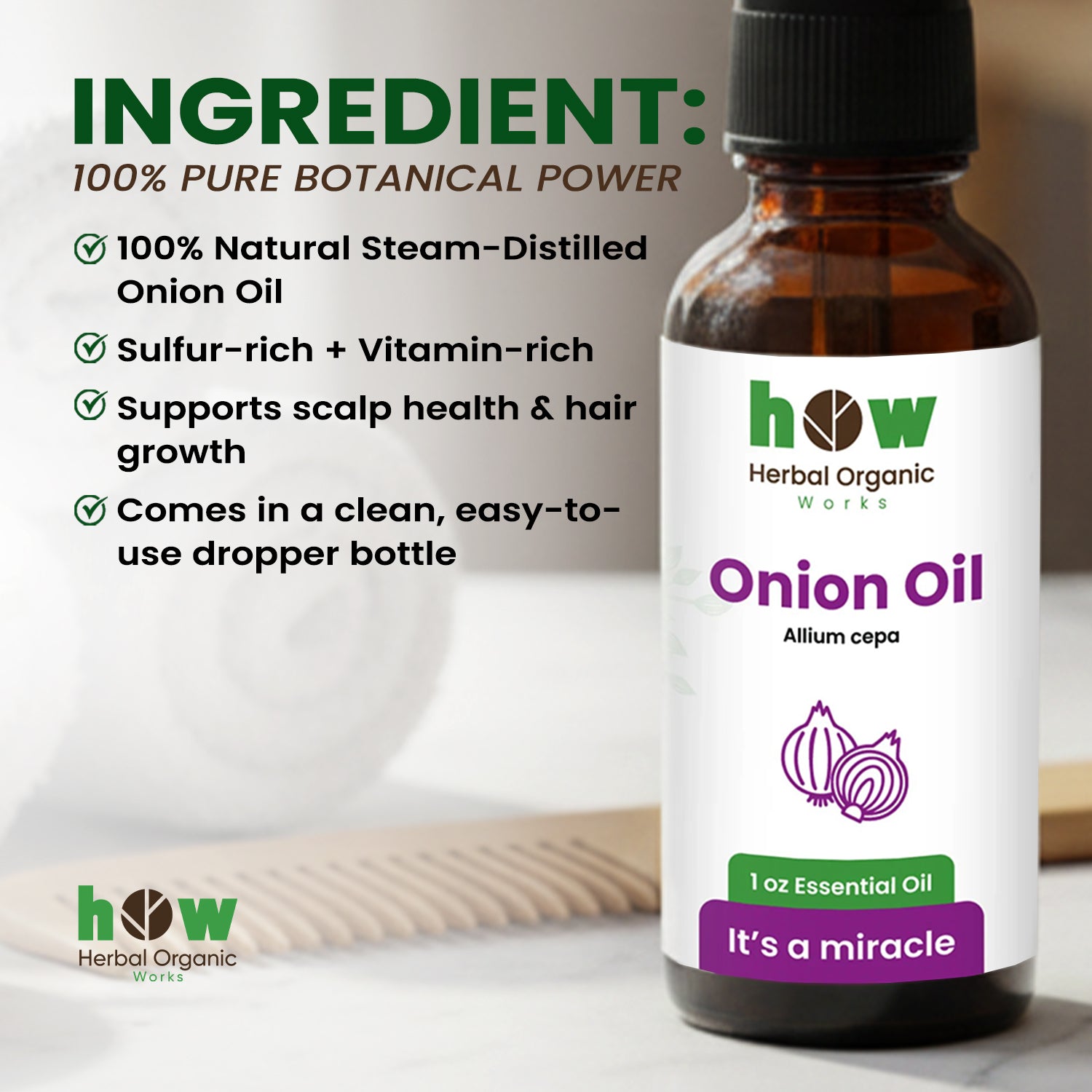 Onion oil ingredients
