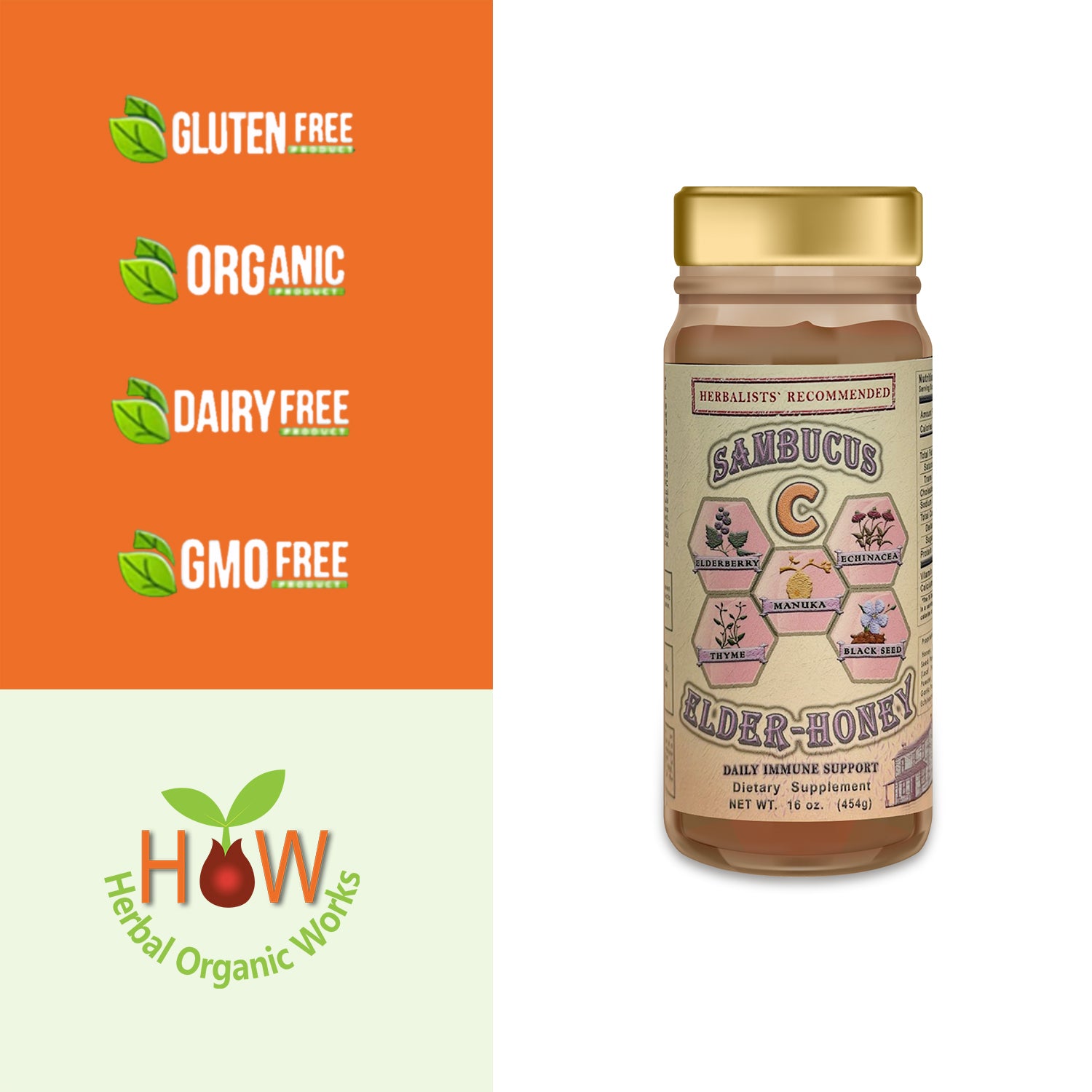 SAMBUCUS Elder Honey