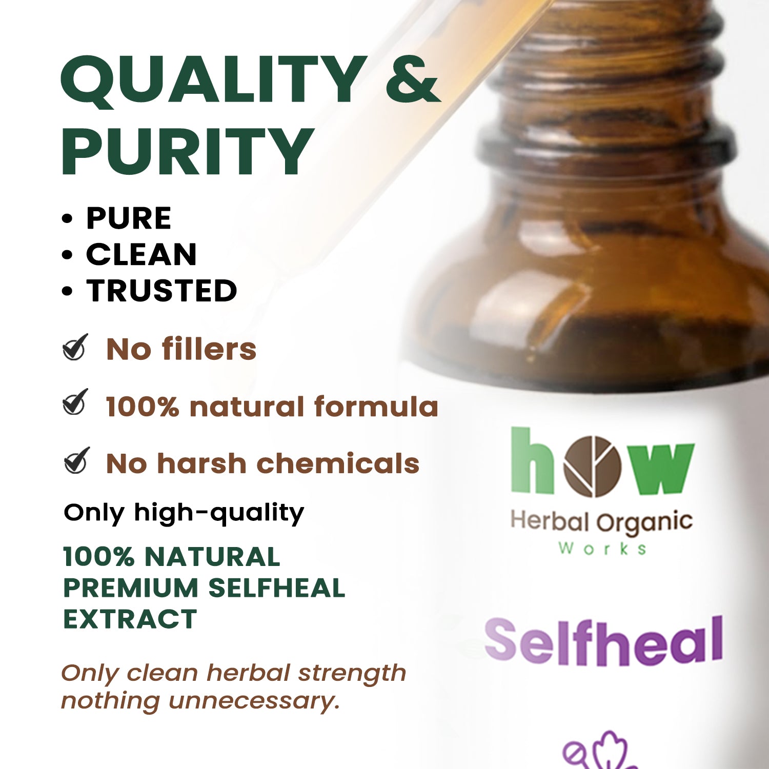 Selfheal tincture quality
