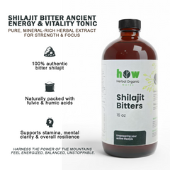 Shilajit Bitters energy