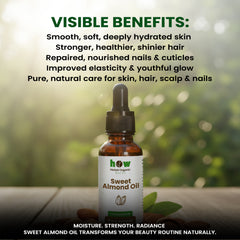 Sweet Almond oil benefits