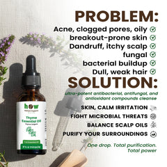 Thyme essential oil problem solution