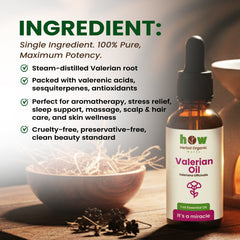 Valerian Oil – Pure Relaxation & Sleep Support (1 oz)