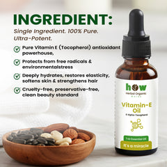 Vitamin E Oil ingredients